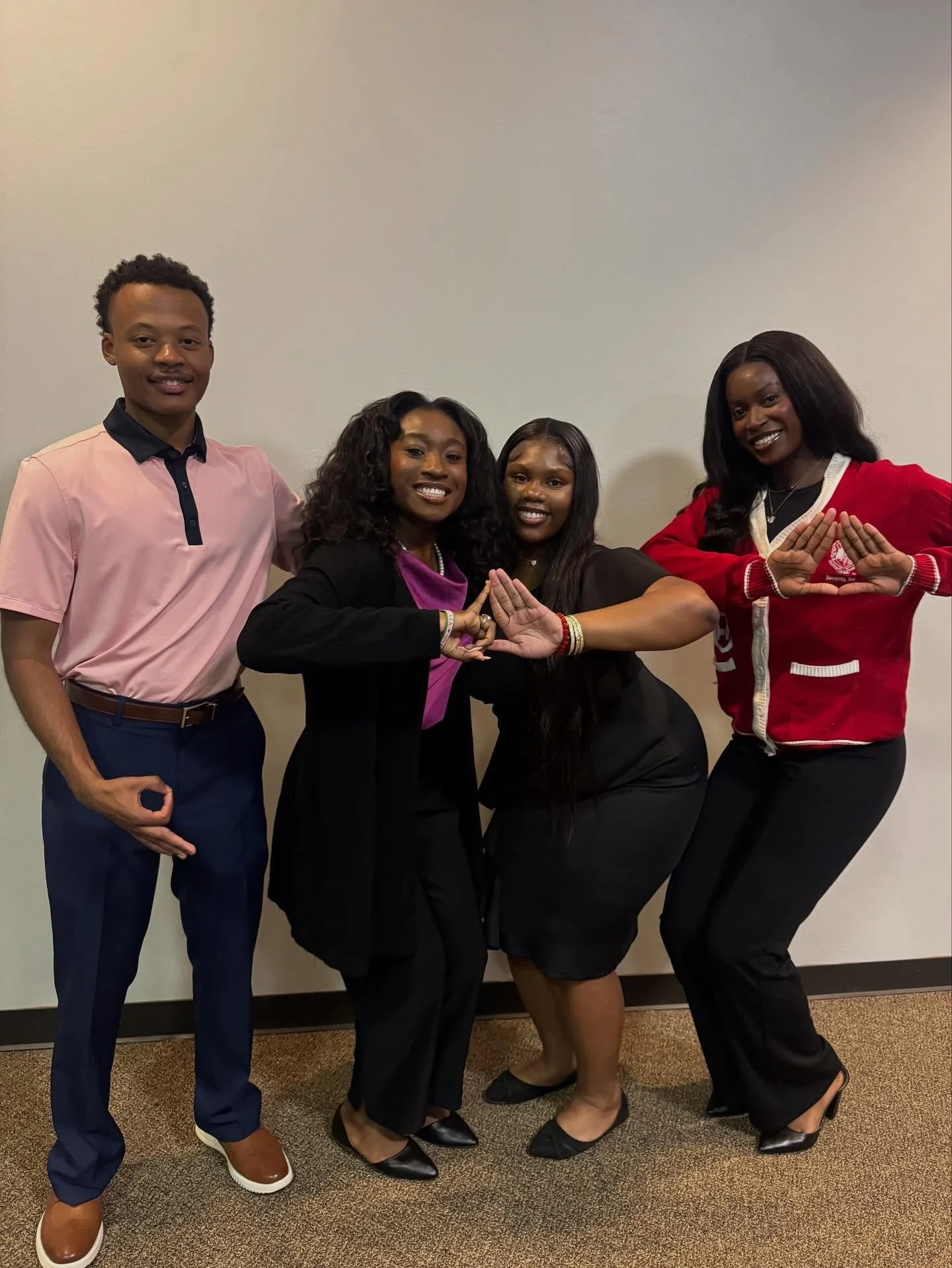 Congratulations to the members of our council who were recently inducted into @cuorderofomega 🧡