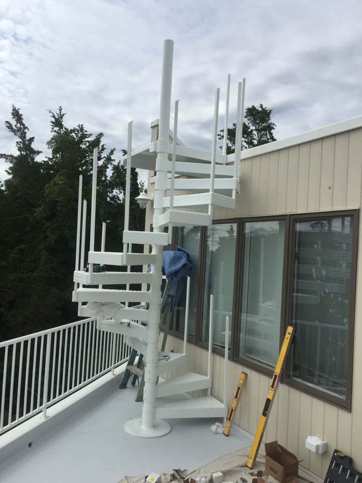 custom staircase install