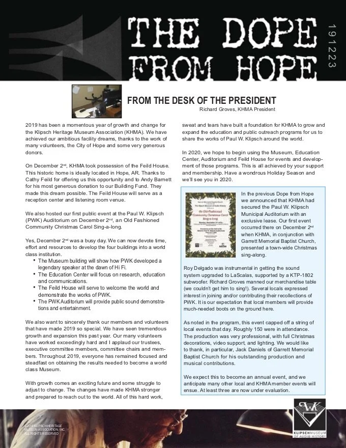 The Dope From Hope 191223