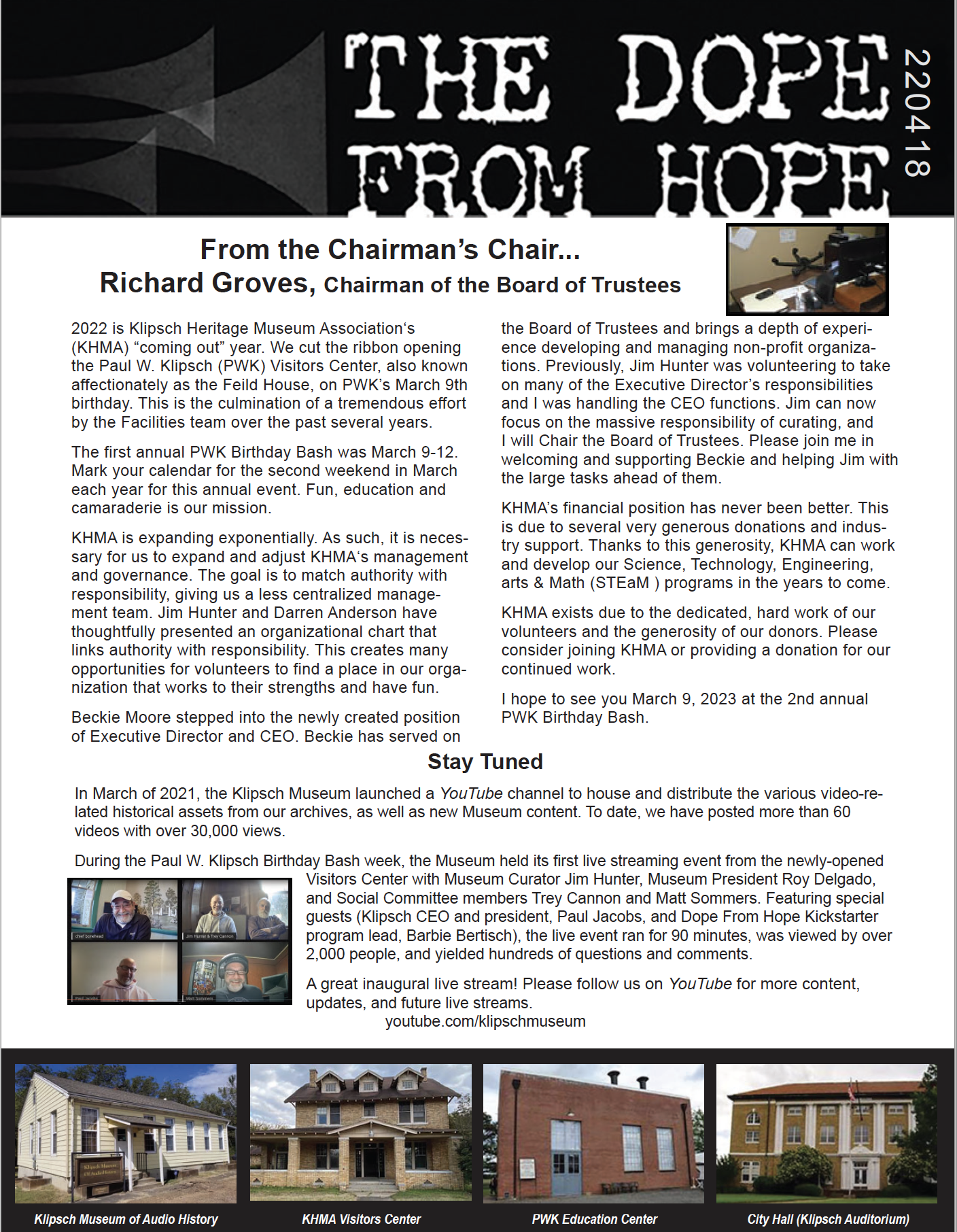 The Dope From Hope 220418