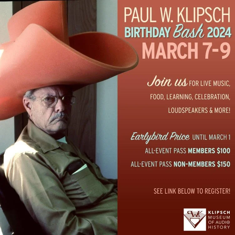Paul W. Klipsch Birthday Bash 2024