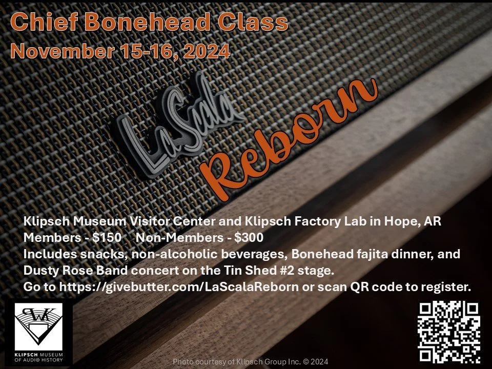 Chief Bonehead Class For November 2024