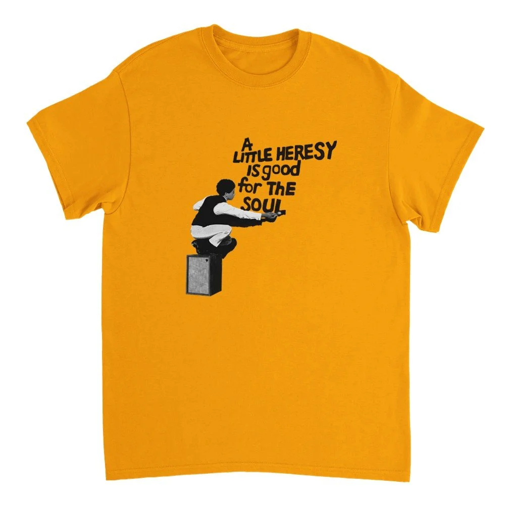 Soul Heresy Front KHMA Back Heavyweight Unisex Crewneck T-shirt