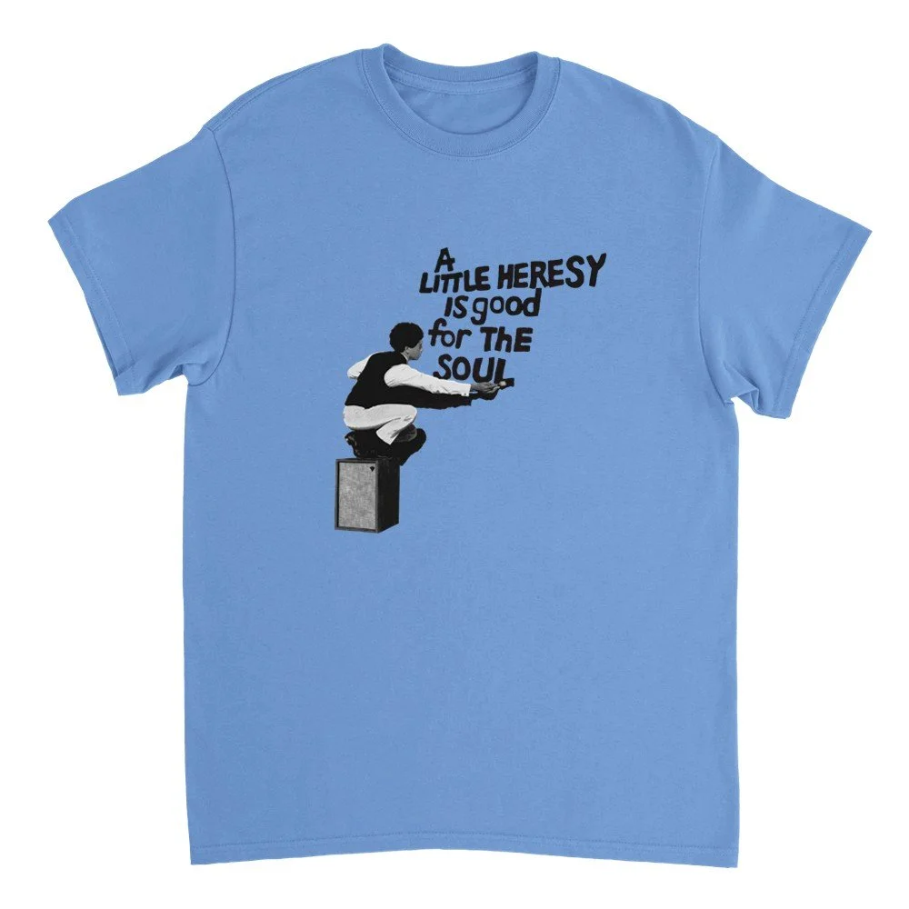 Soul Heresy Front KHMA Back Heavyweight Unisex Crewneck T-shirt