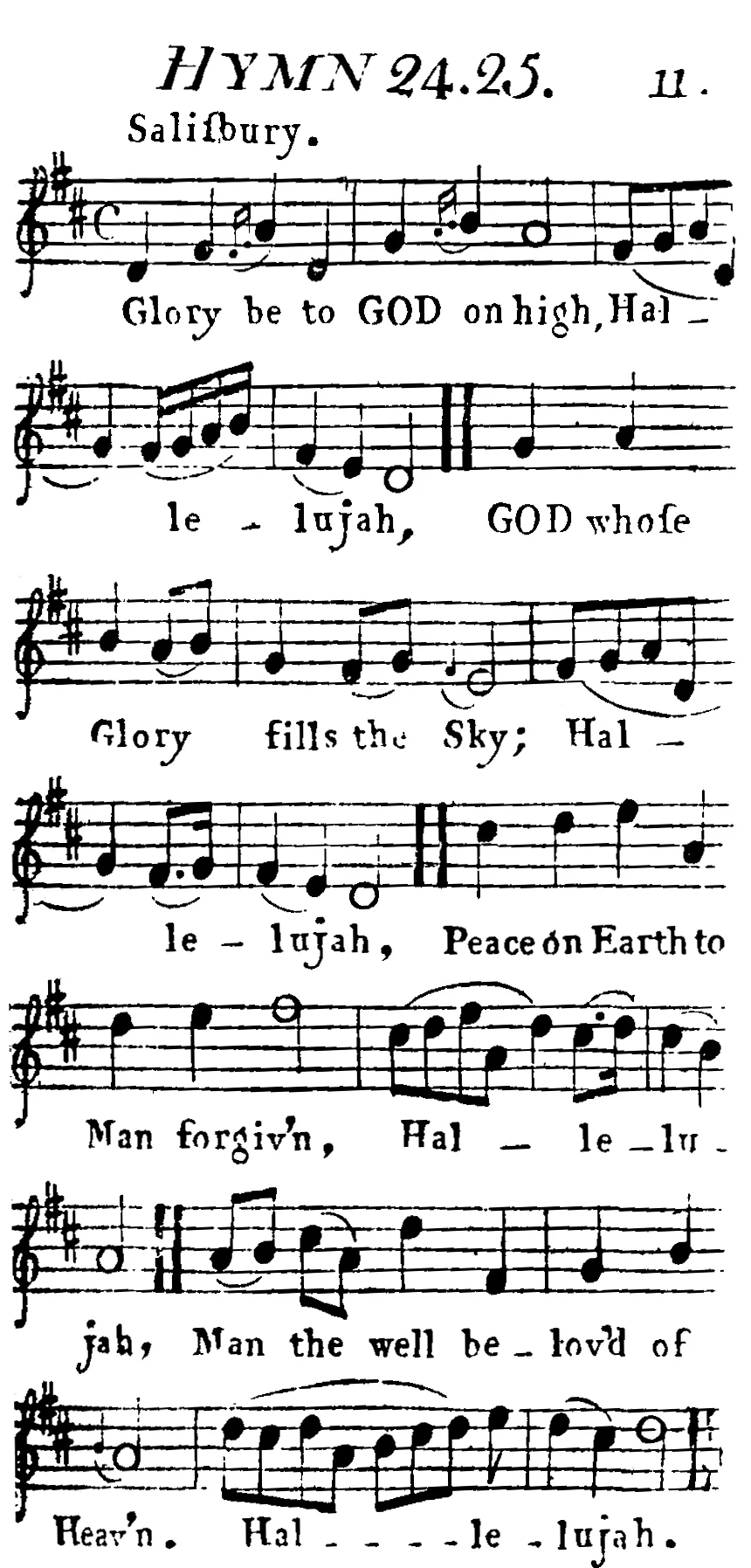 Fig. 9. Select Hymns with Tunes Annext (1761).