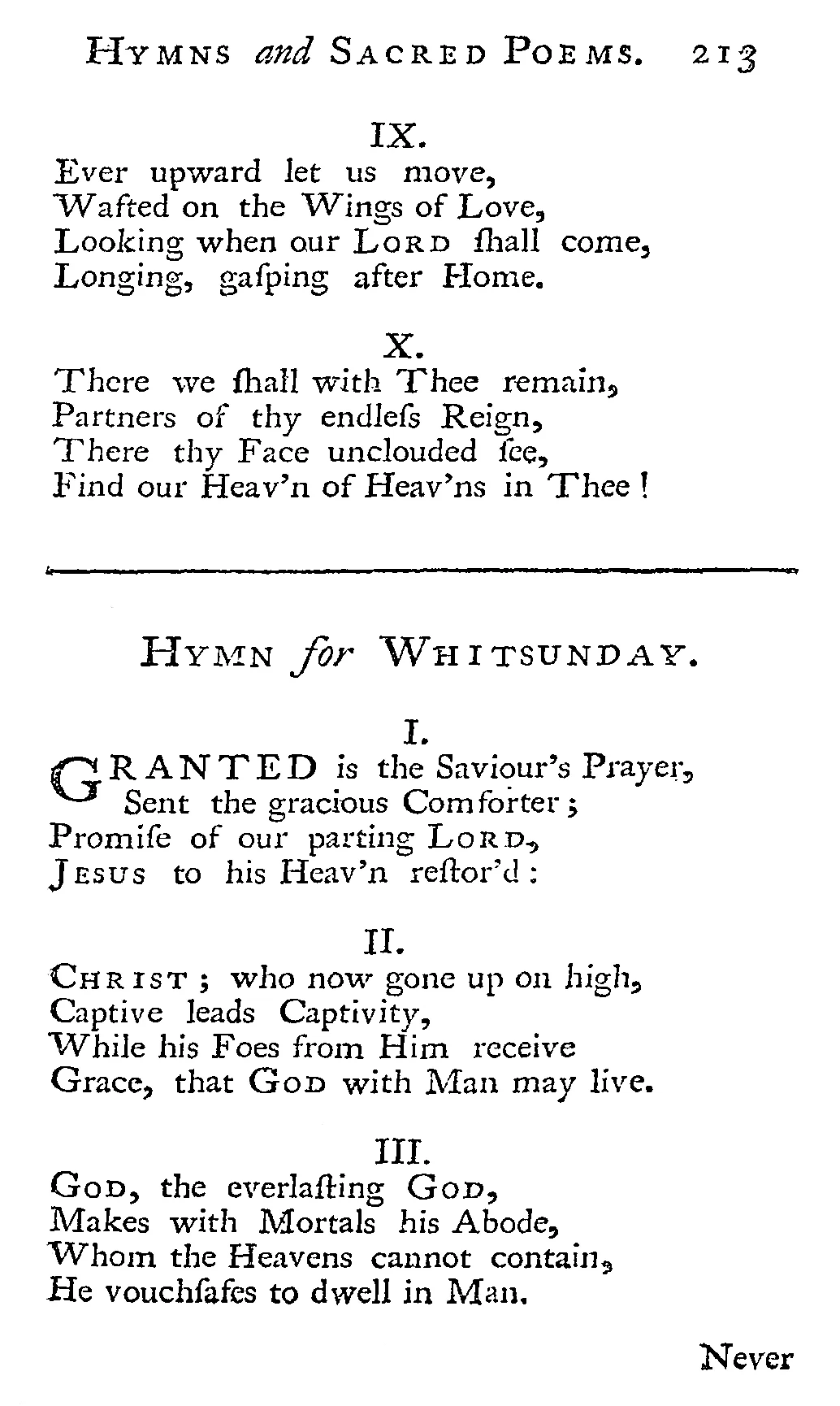 Fig. 1. Hymns and Sacred Poems (1739)