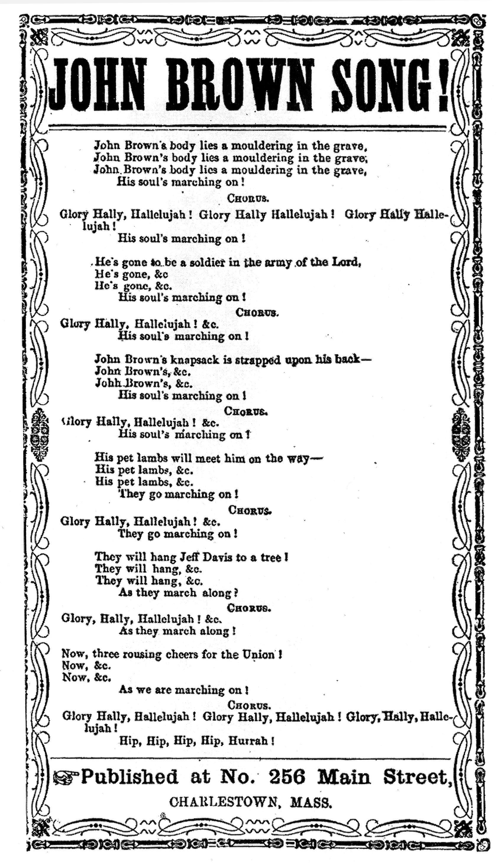 Fig. 6. Broadsheet, 1861.