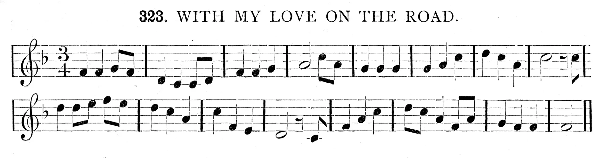 Fig. 6. Old Irish Folk Music and Songs , ed. P.W. Joyce (London: Longmans, Green, and Co., 1909), p. 151.