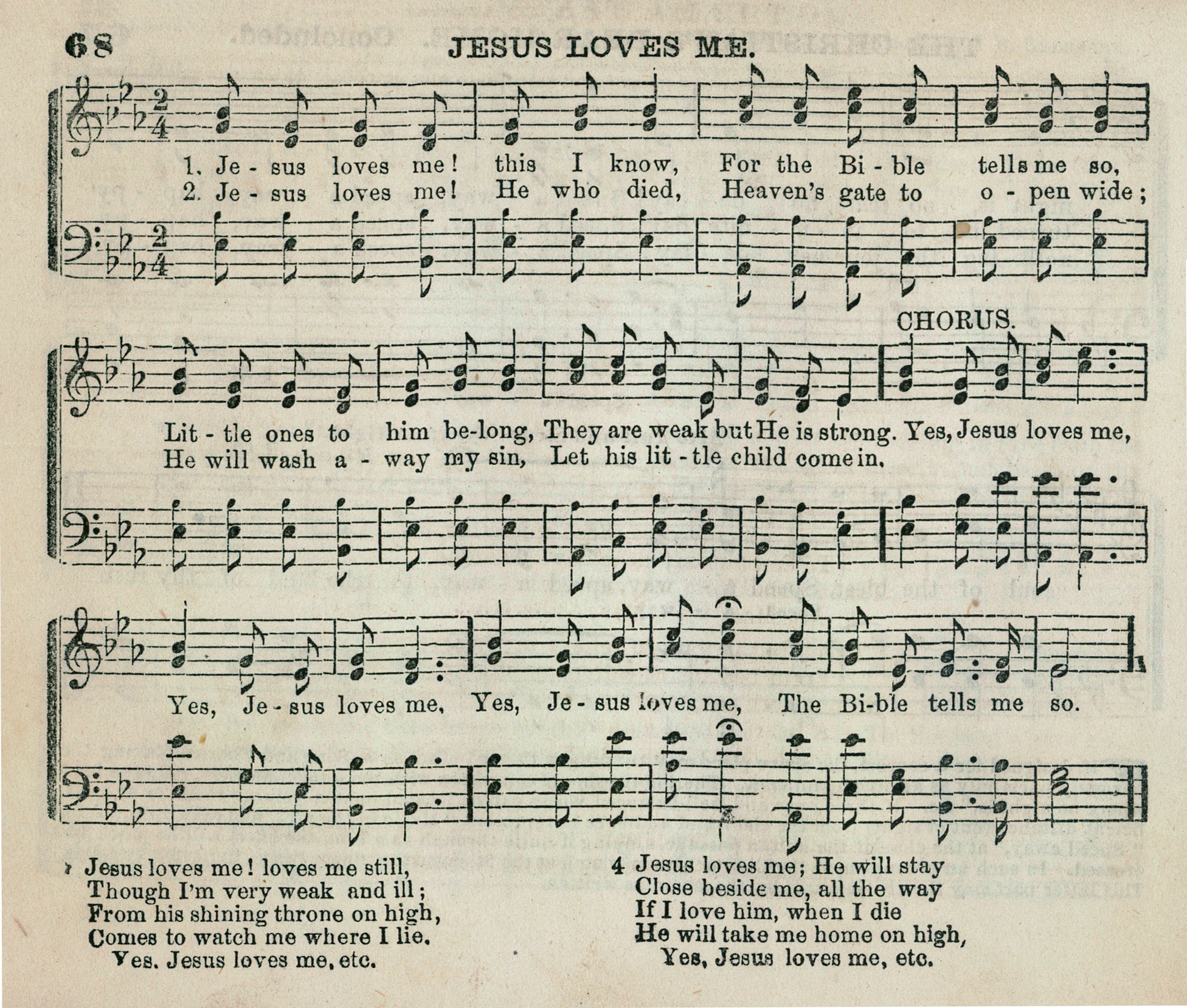 Fig. 2. William Bradbury, Golden Shower of S.S. Melodies (1862).