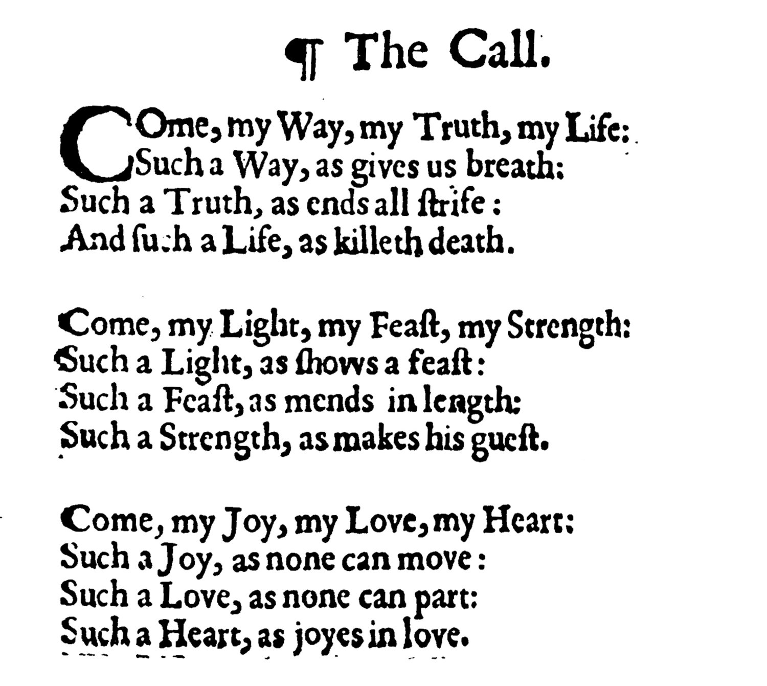 Come, my way, my truth, my life — Hymnology Archive