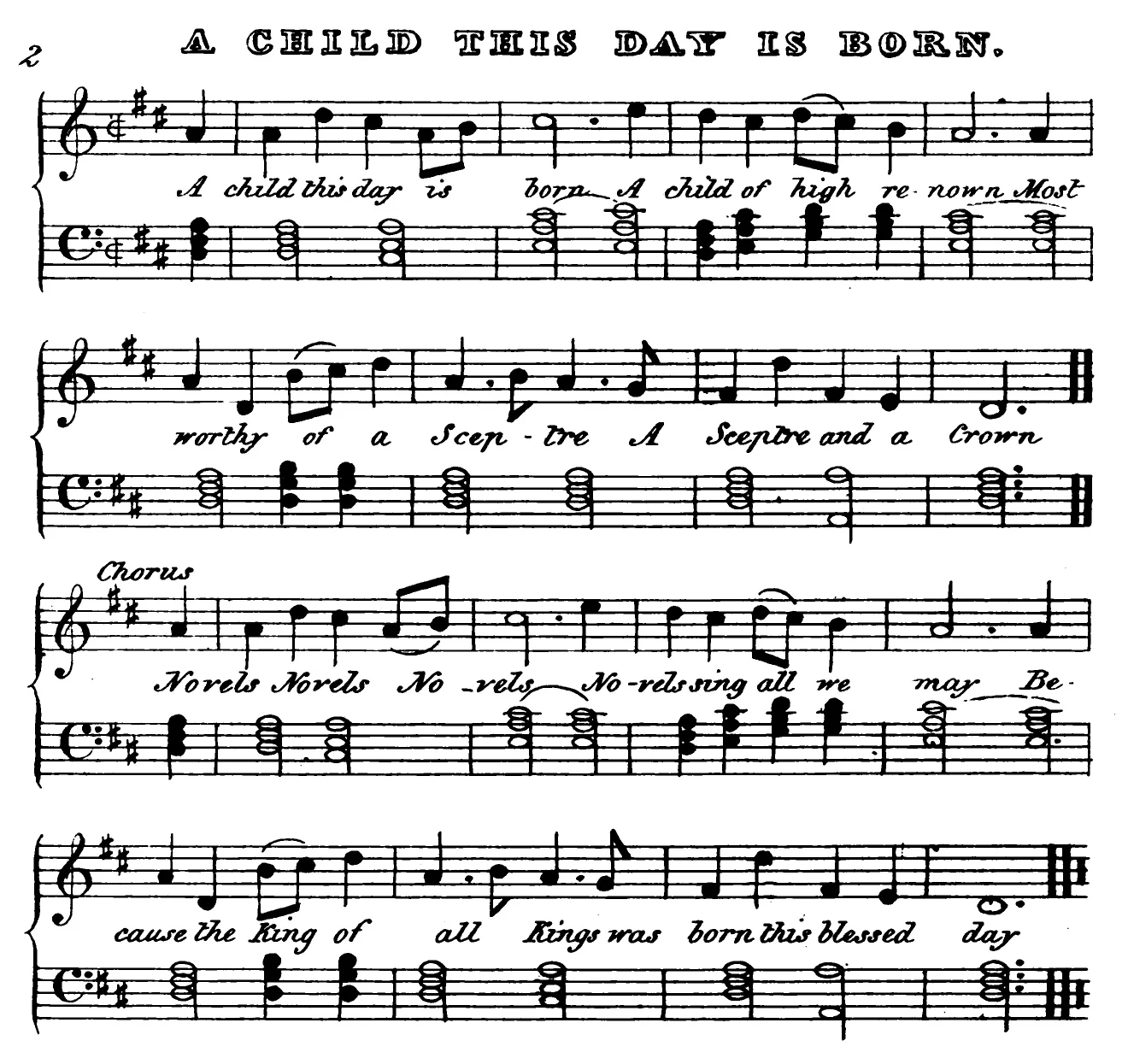 Fig. 3. William Sandys, Christmas Carols Ancient & Modern (London: Richard Beckley, 1833).