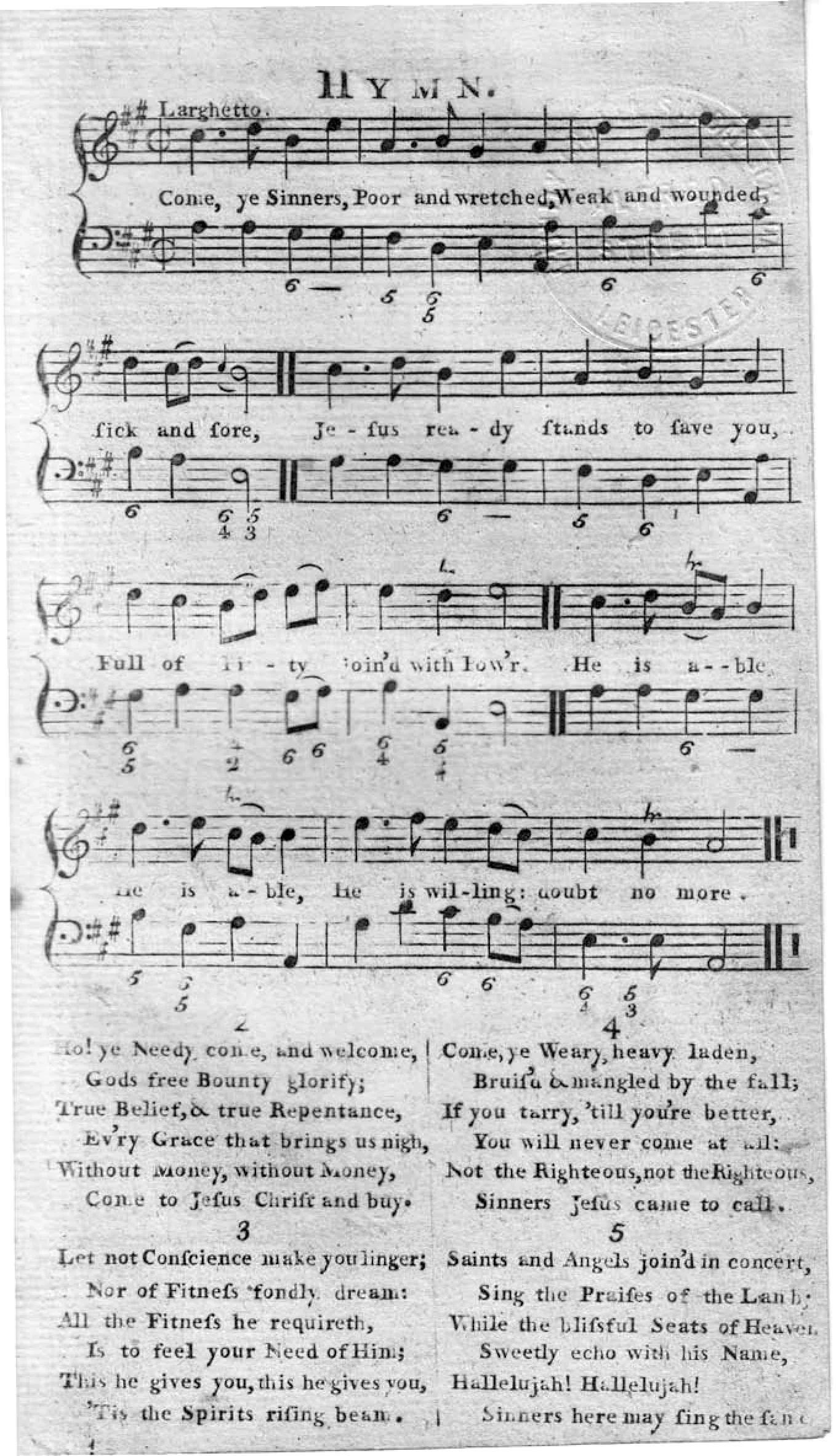 Fig. 3. The Gospel Magazine (April 1776).