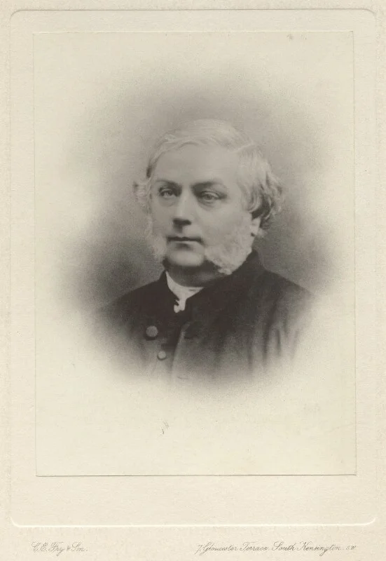 Henry J. Gauntlett, photograph by Clarence Edmund Fry & Son (1870s). National Portrait Gallery.