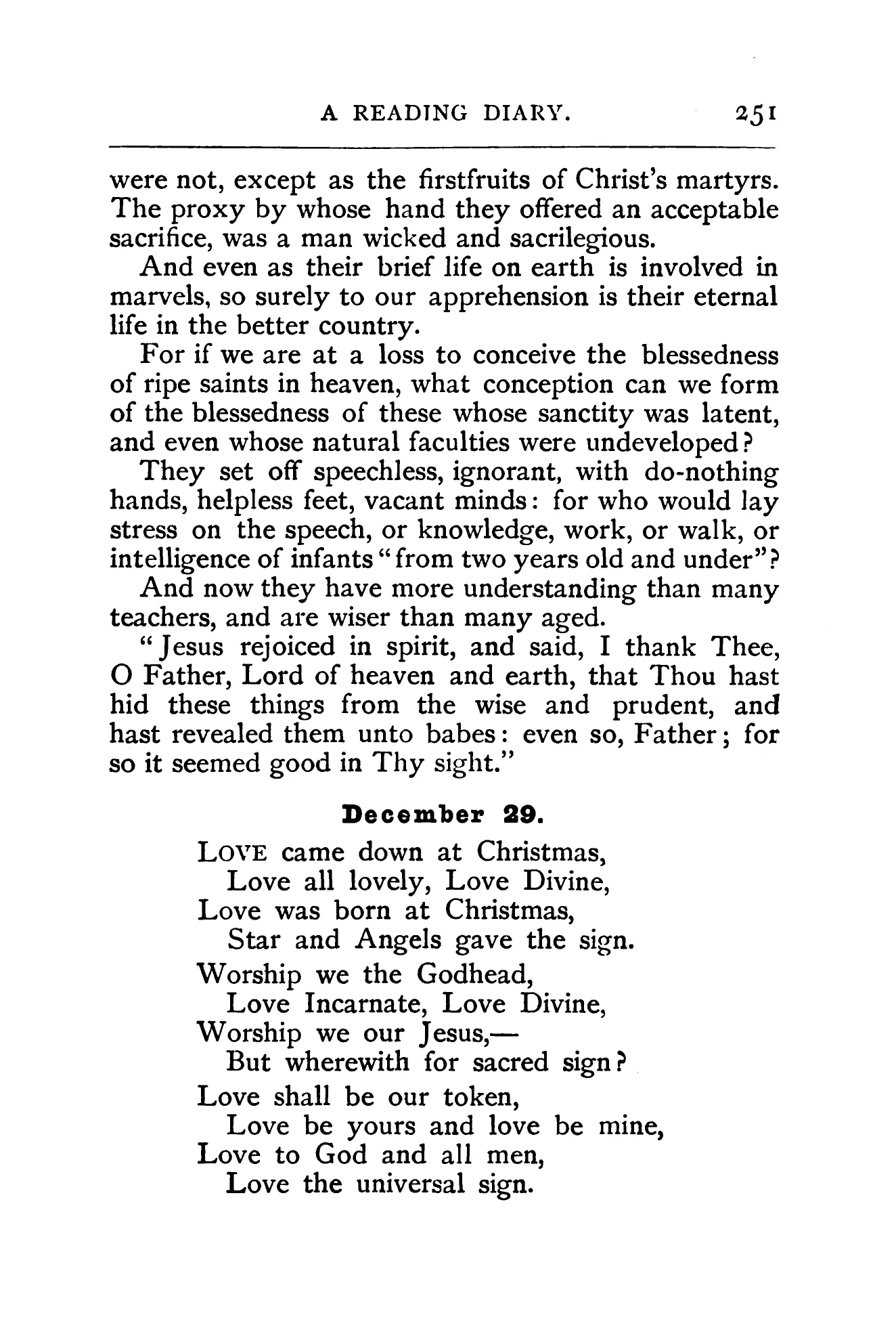 Fig. 1. Christina Rossetti, Time Flies: A Reading Diary (London: SPCK, 1885).
