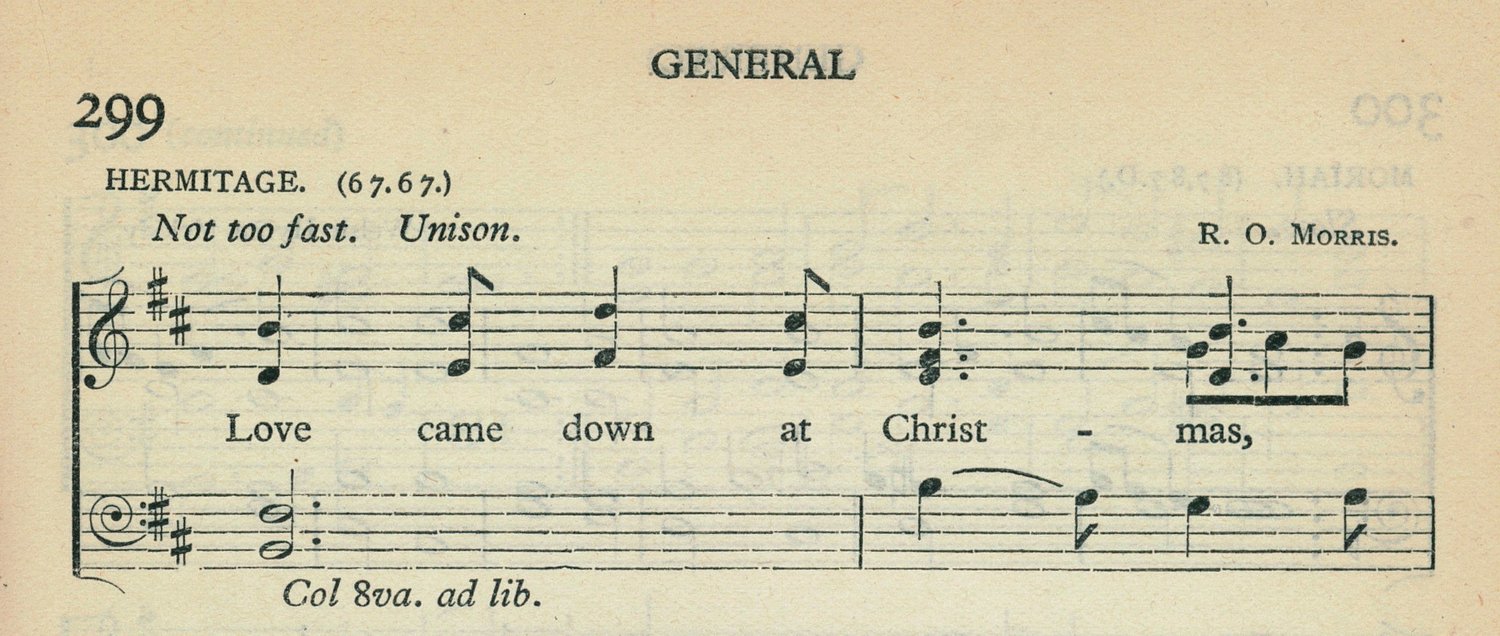 Love Came Down at Christmas — Hymnology Archive