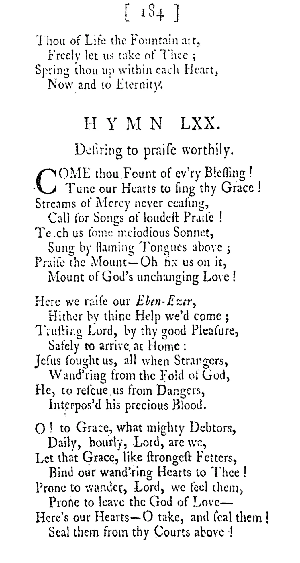 Fig. 3. George Whitefield, A Collection of Hymns for Social Worship , 10th ed. (London, 1761).