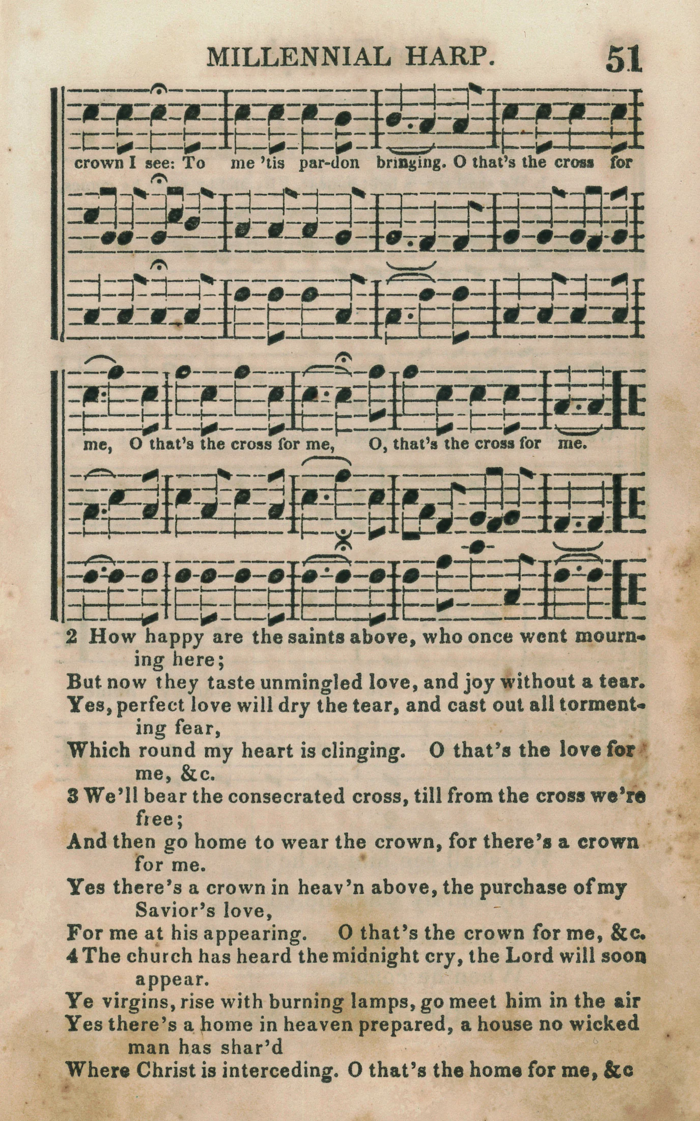 Fig. 5. Joshua V. Hines, Millennial Harp and Advent Melodies (Boston, 1843).