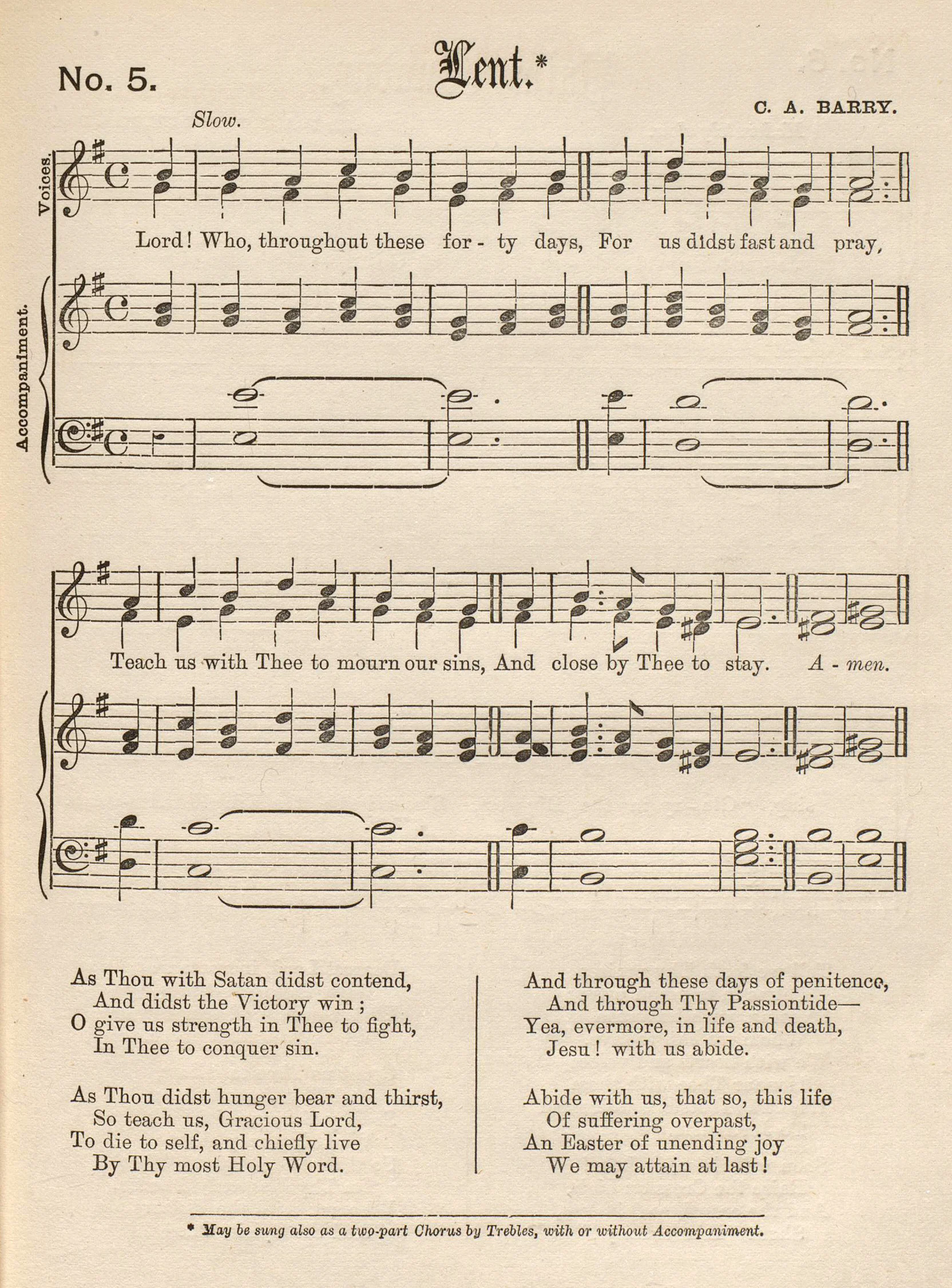 Fig 3. The Child’s Book of Praise … with Accompanying Tunes (London: J.T. Hayes, ca. 1879).