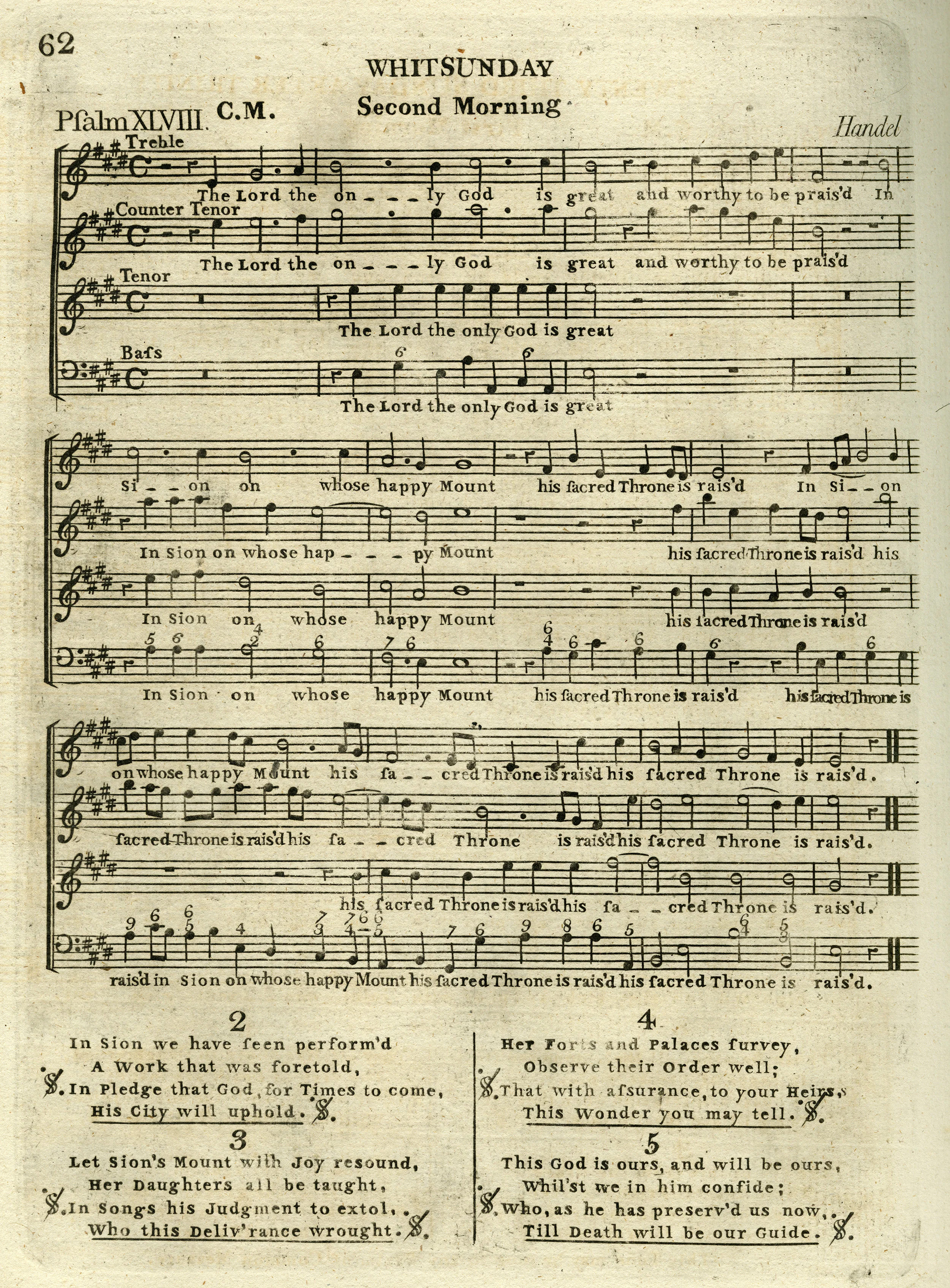 Fig. 4. Samuel Arnold, Psalms of David for the Use of Parish Churches ( London: John Stockdale & George Goulding, 14 Oct. 1791).
