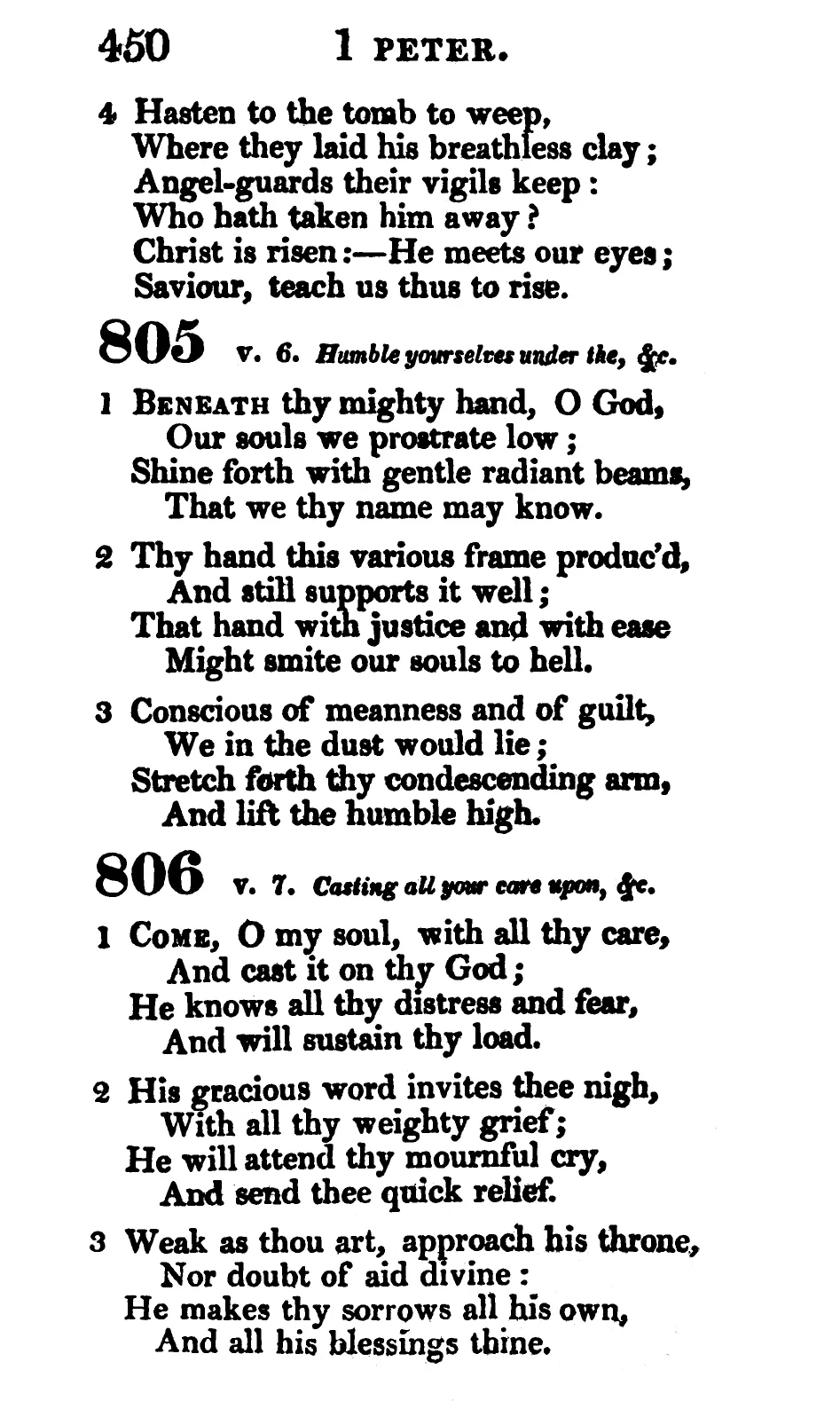 Fig. 2. A Selection of Hymns, Compiled and Original … for the Use of the Protestant Dissenting Congregations of the Independent Order in Leeds (Leeds: E. Baines, 1822).