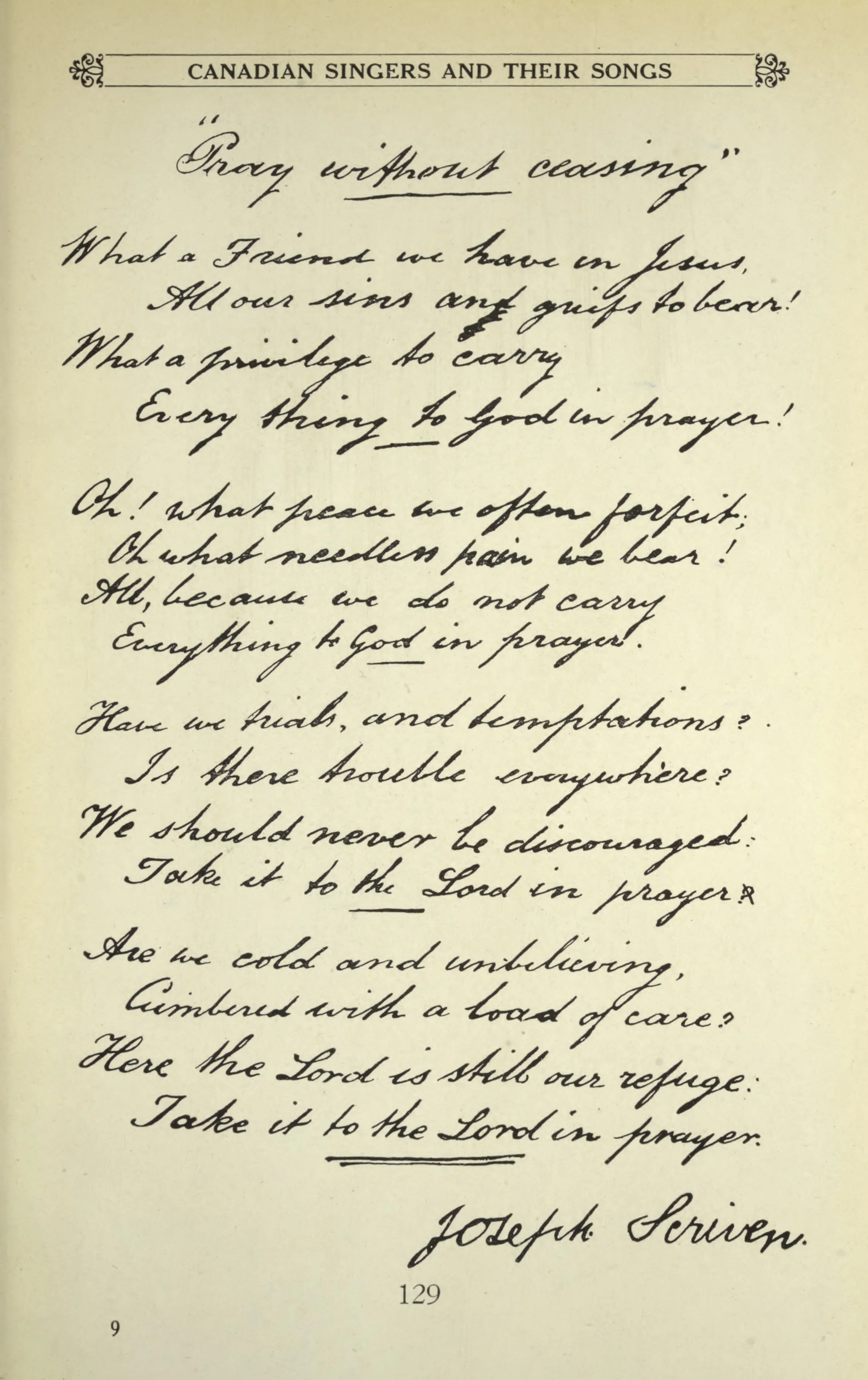 Fig. 1. Edward S. Caswell, Canadian Singers and Their Songs (Toronto: McCelland & Stewart, 1919).