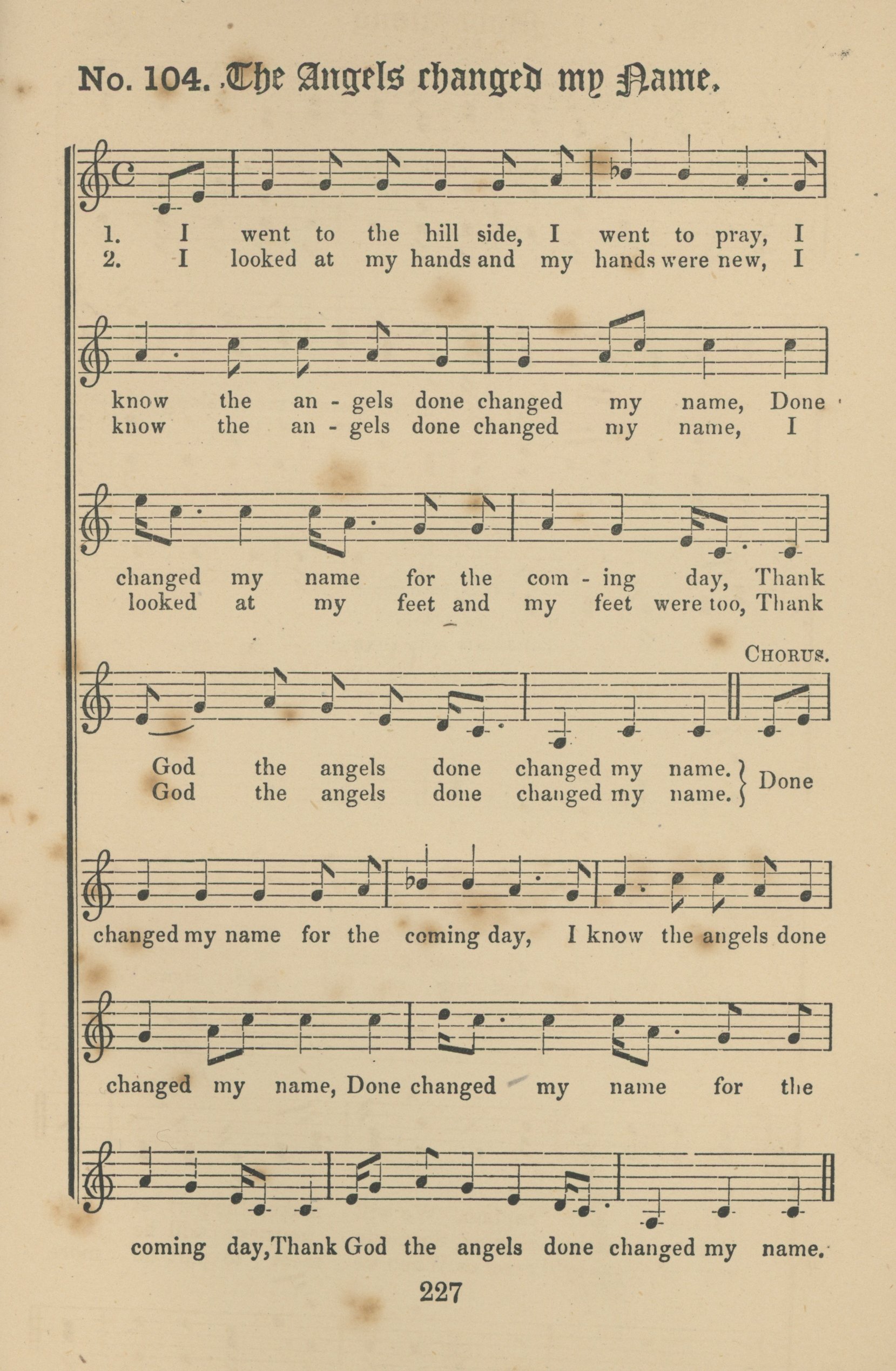 Old-Time Religion - Christian Gospel Song Lyrics and Chords