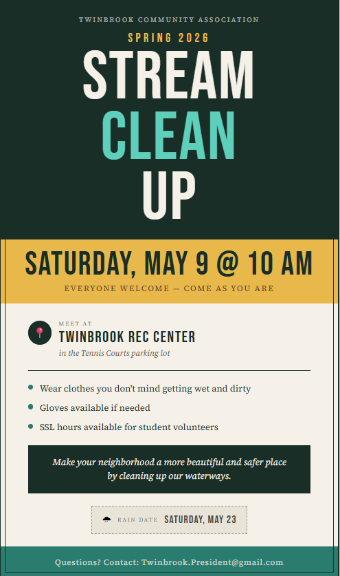 Spring 2026 Stream Clean Up