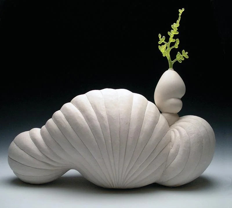 : Helen Otterson, Lepidoptera , Porcelain and glass, Permanent Collection