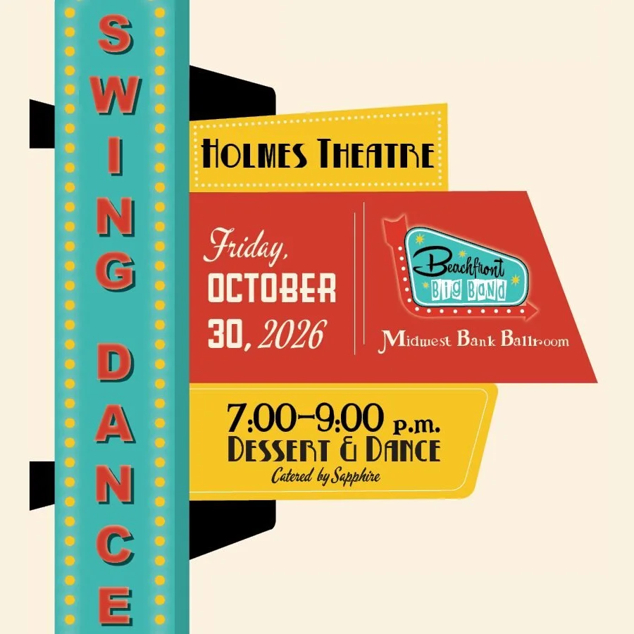 Beachfront Big Band: Swing Dance Night @ Historic Holmes Theatre Ballroom, Detroit Lakes