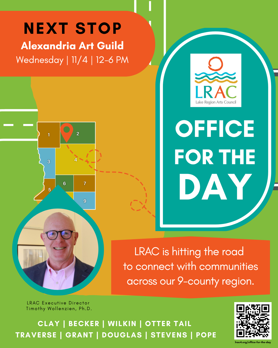 LRAC EVENT: "Office for the Day" @ Alexandria Art Guild