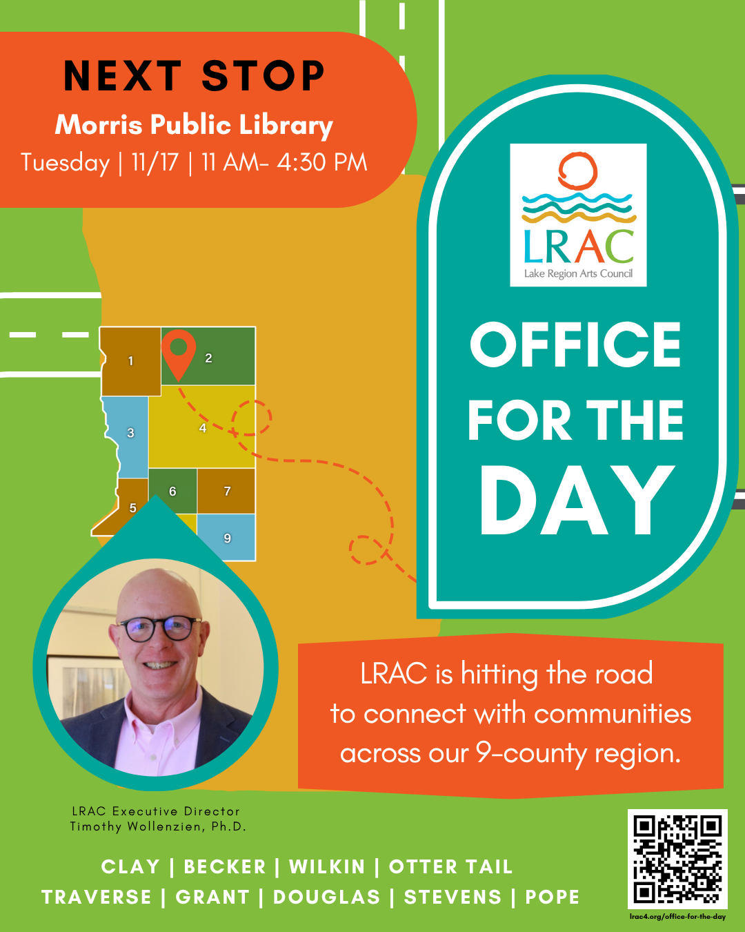 LRAC EVENT: "Office for the Day" @ Morris Public Library