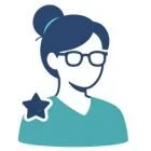Experienced teachers illustration - career educators guiding kids