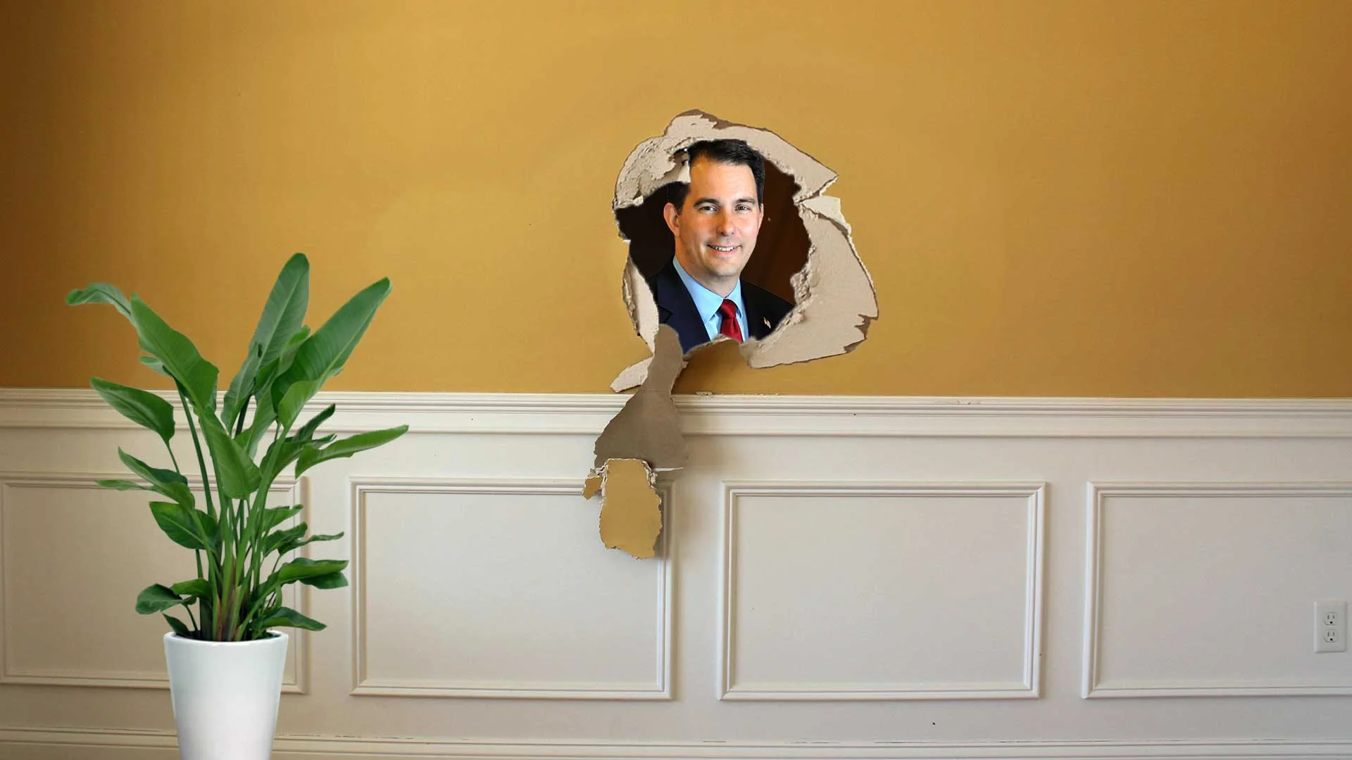 Scott-Walker-Burrows-into-Governors-Mansions-Walls,-Refuses-to-Leave.jpg