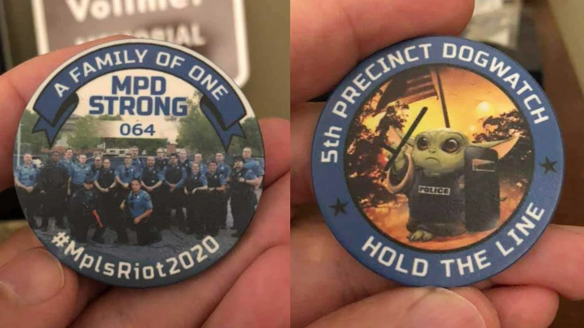 MPD Officer Just 5 Commemorative Coins Away From Earning White Hood