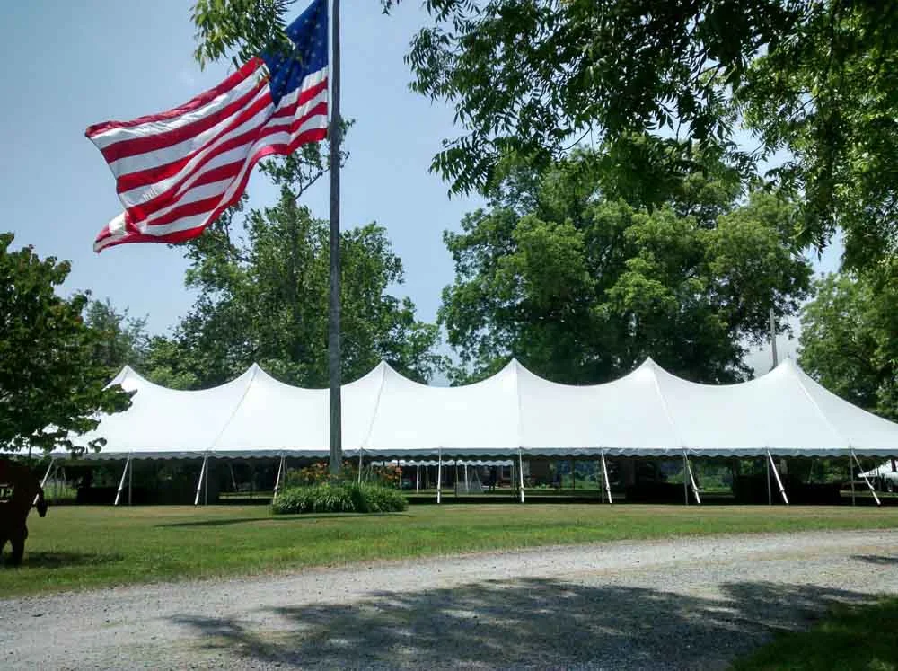 40x140 Pole Tent