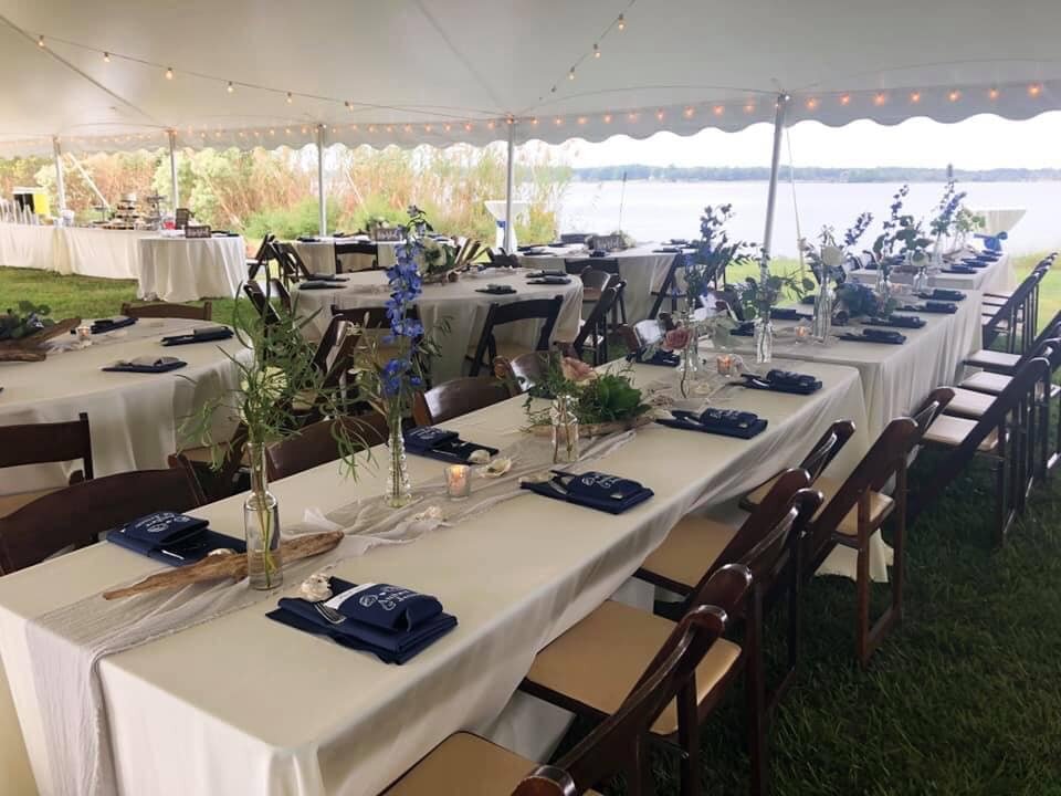 critic Manifestation maintain Table & Chair Rentals on the Eastern Shore of MD & DE | 4 Shore Tents and  Party Rentals