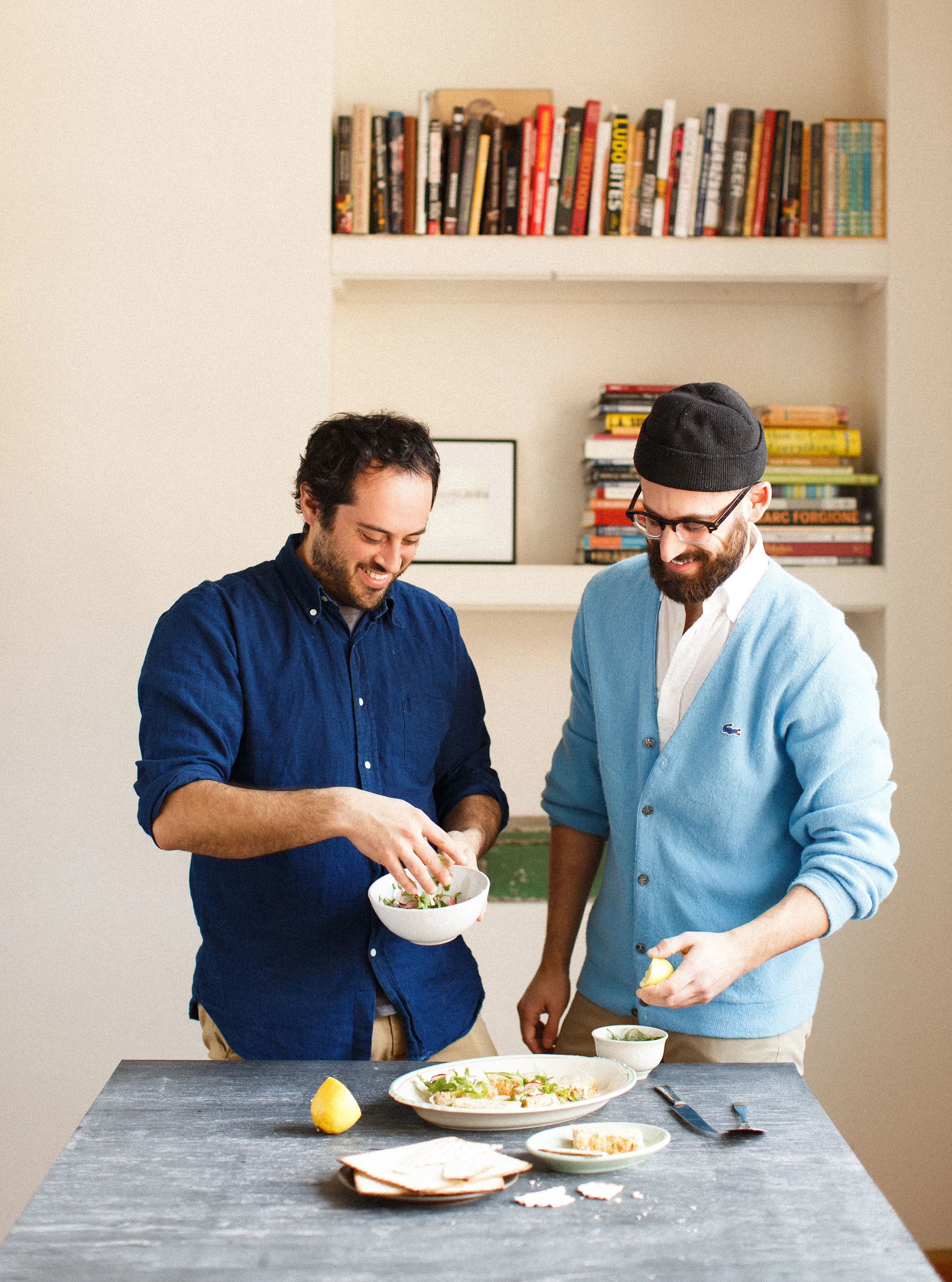 Max and Eli Sussman; photo by Eilon Paz