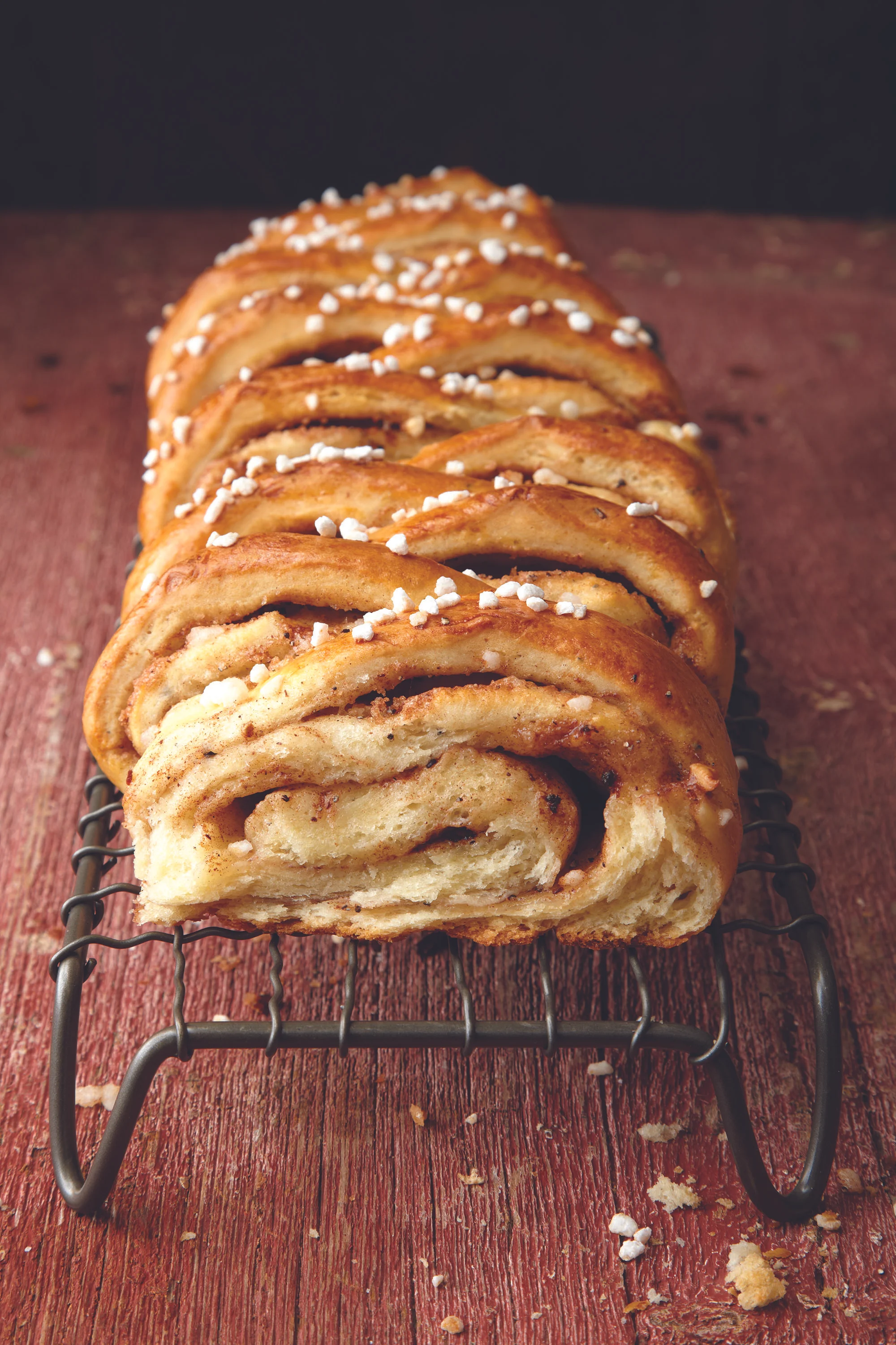 Swedish Cinnamon-and-Cardamom Loaf; photo by Romulo Yanes for SAVEUR