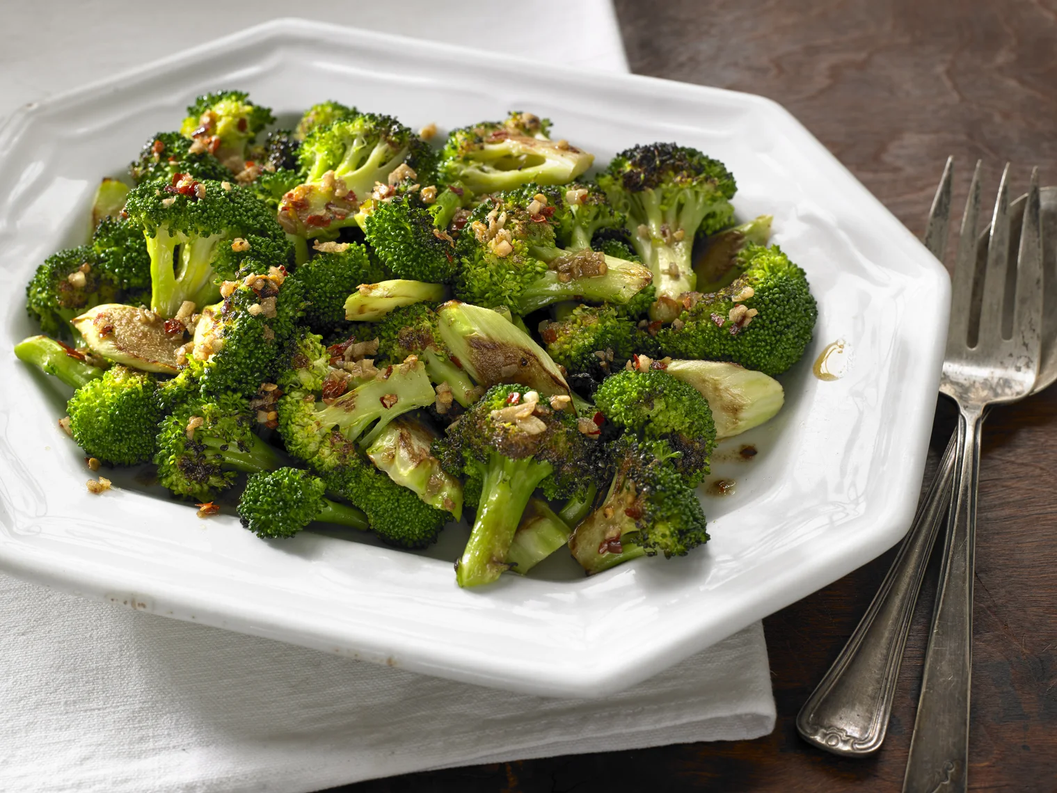 Broccoli With Anchovies and Garlic; photo by Michael Kraus for The New York Times
