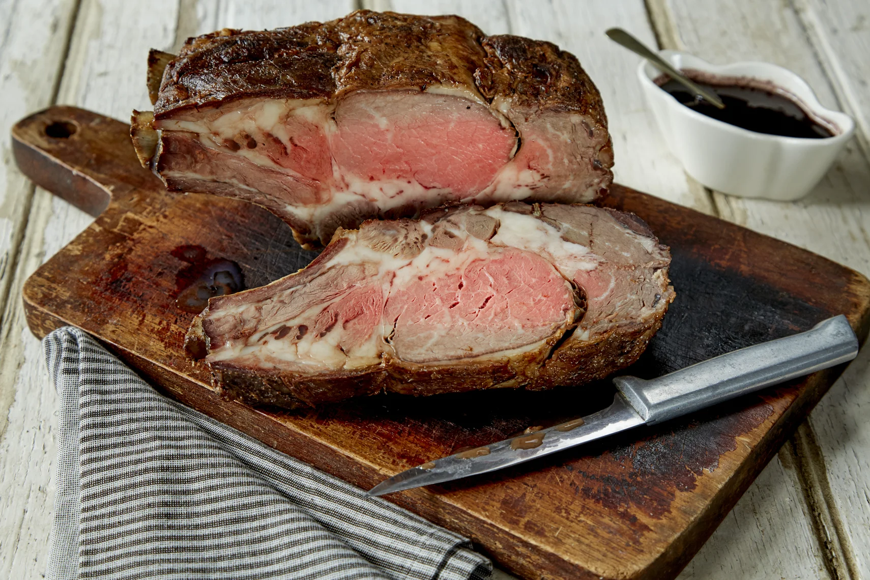 Mark Bittman's Classic Prime Rib for a Small Crowd; photo by Michael Kraus for The New York Times