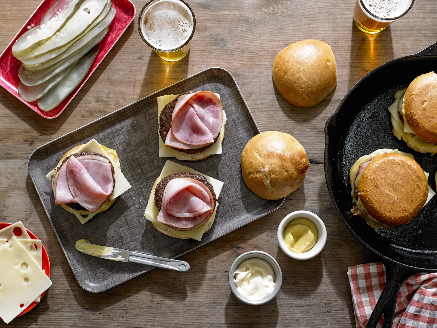 The Bobby Flay Burger; photo by Michael Kraus for The New York Times
