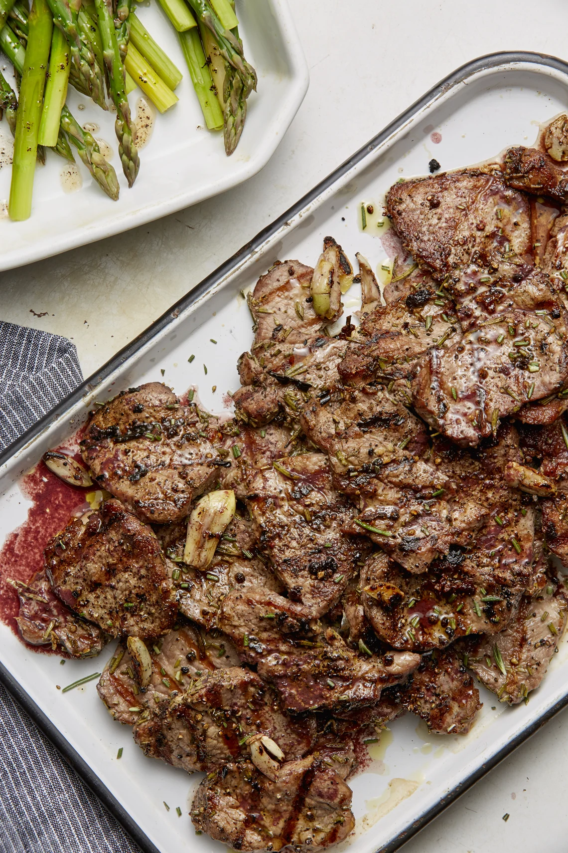 Grilled Rosemary Pork Tenderloin; photo by Michael Kraus for The New York Times