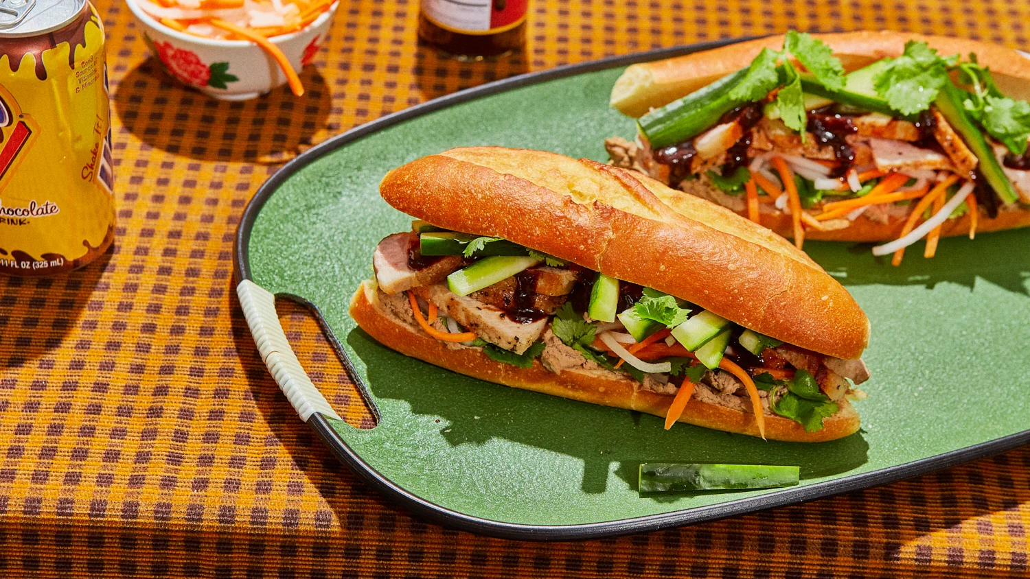 Matty Matheson’s Pork Bahn Mi with Chicken Liver Paté; photo by Heami Lee for Munchies