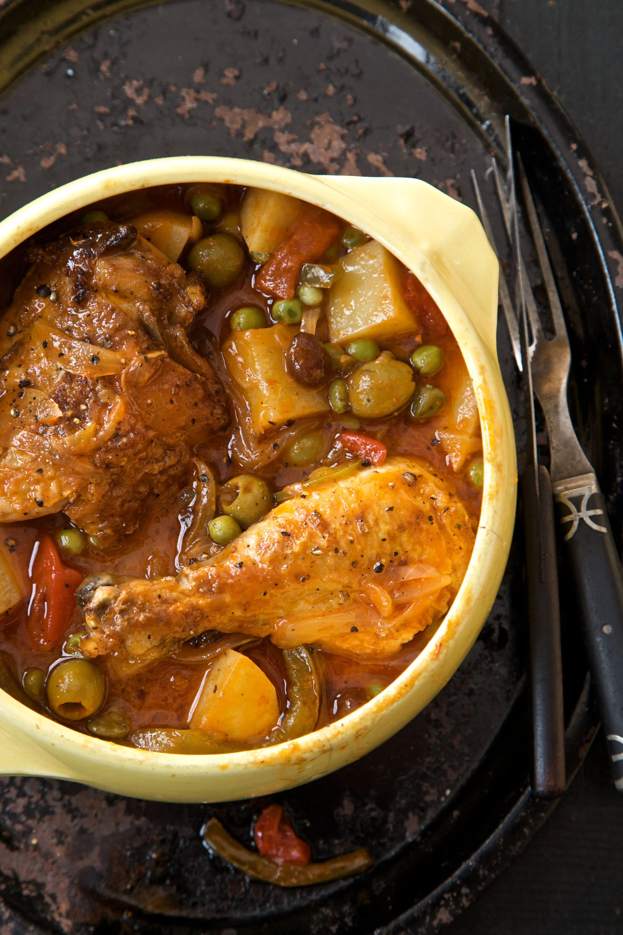 Cuban-Style Chicken Stew; photo by André Baranowski for SAVEUR