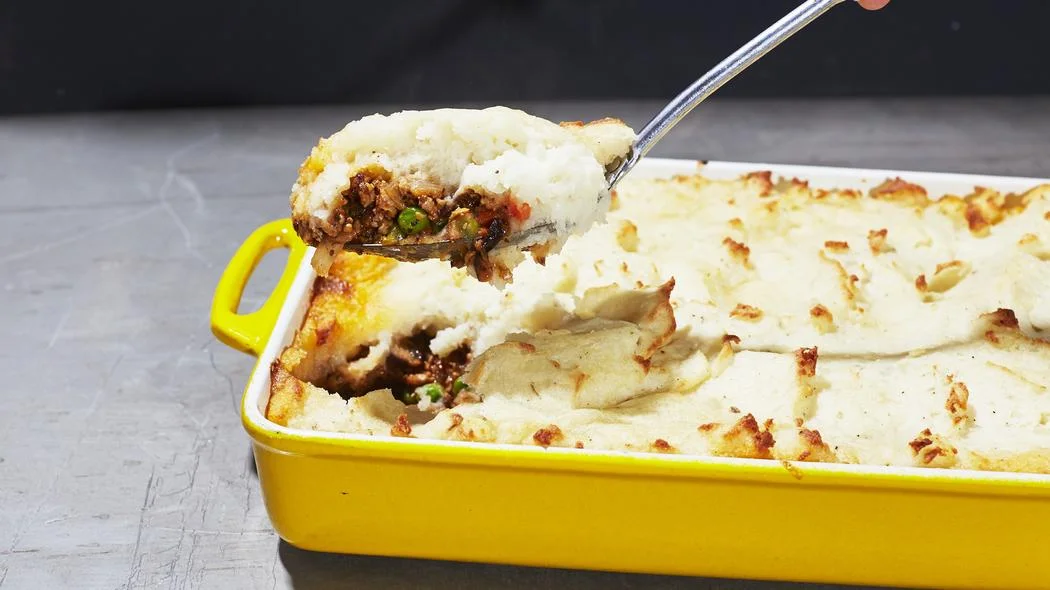 Vegan Shepherd's Pie; photo by Heami Lee for Munchies