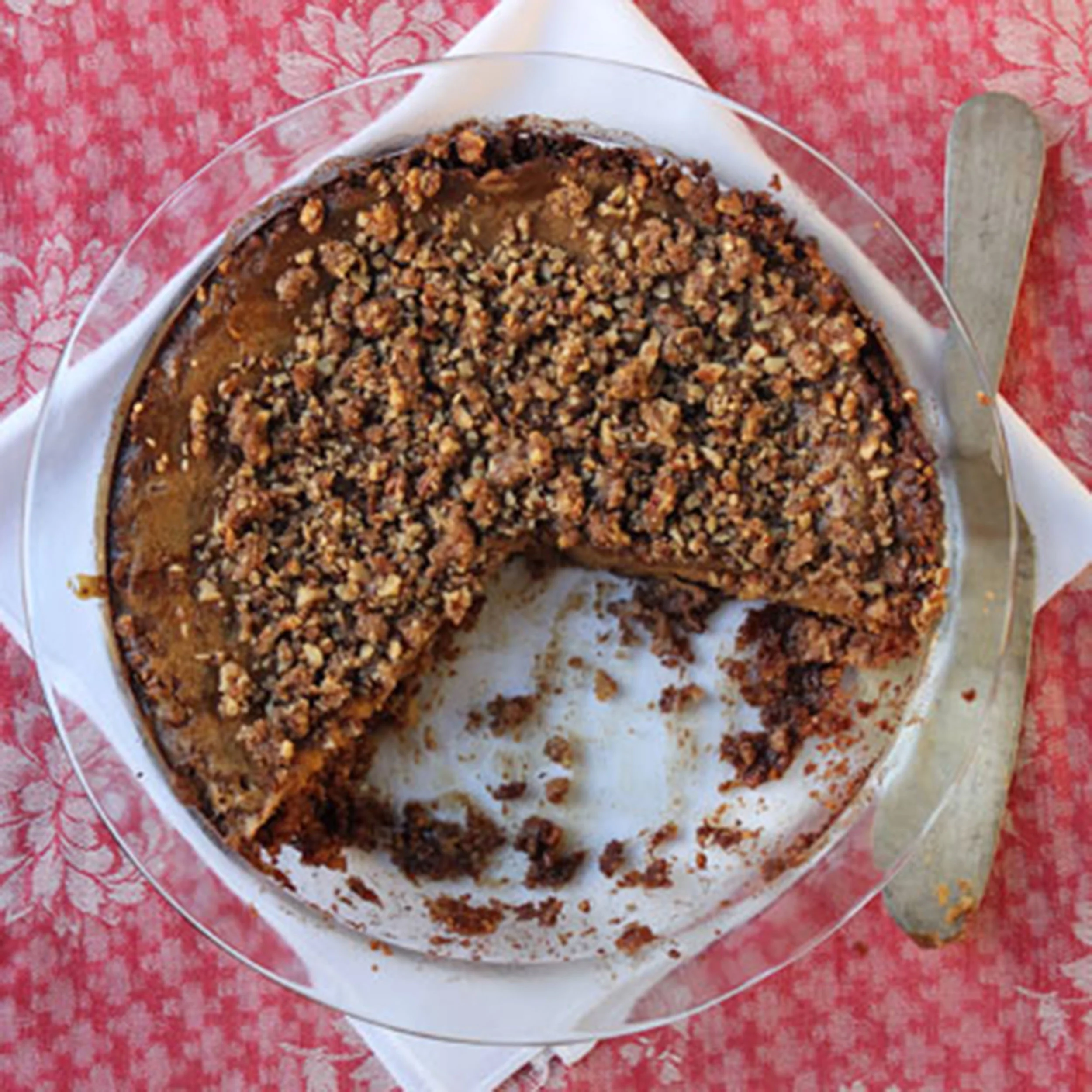 Pumpkin Pie with Pecan-Brown Sugar Crust; photo by Anna Stockwell for SAVEUR