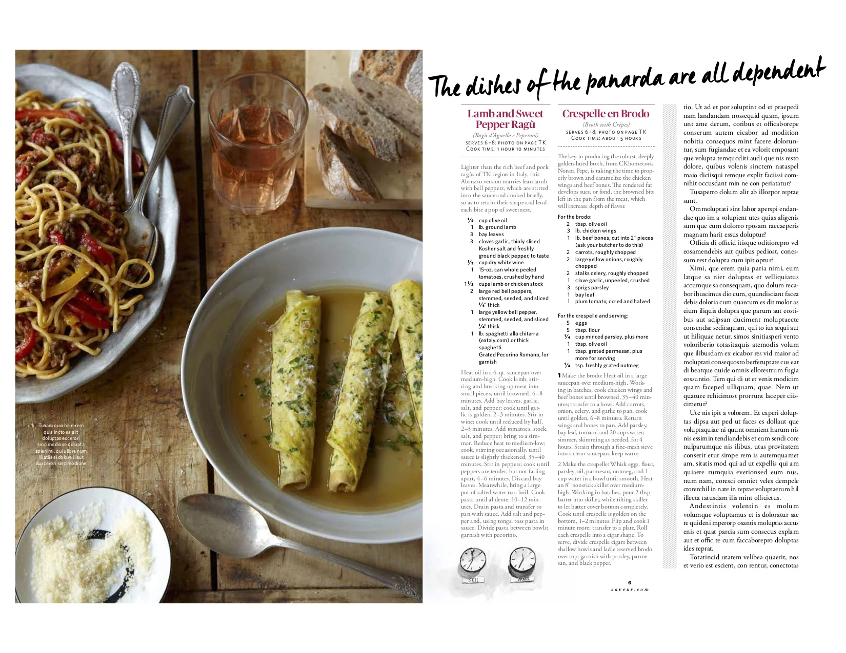 photo by Romulo Yanes for SAVEUR