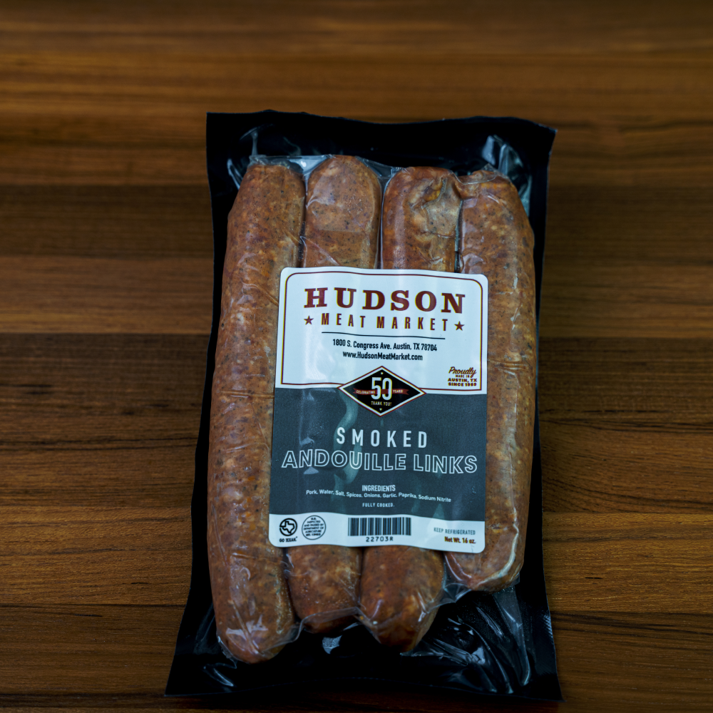 Smoked Andouille Sausage Links