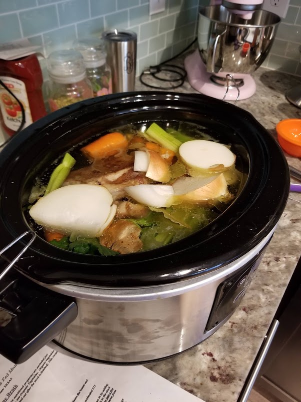 Ready to start simmering.
