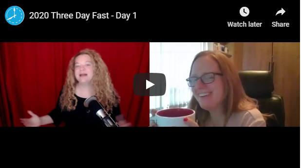 Day 1: Three Day Fast with Megan Ramos